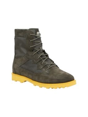 Sorel Caribou OTM Waterproof Dark Green Alpine Tundra Cyber Sole Laced Boots 7.5
